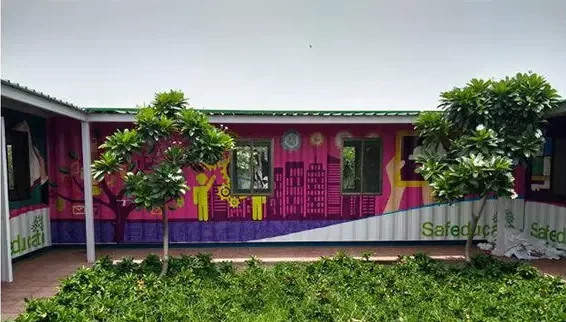 Safeducate Classrooms Using Old Shipping Container