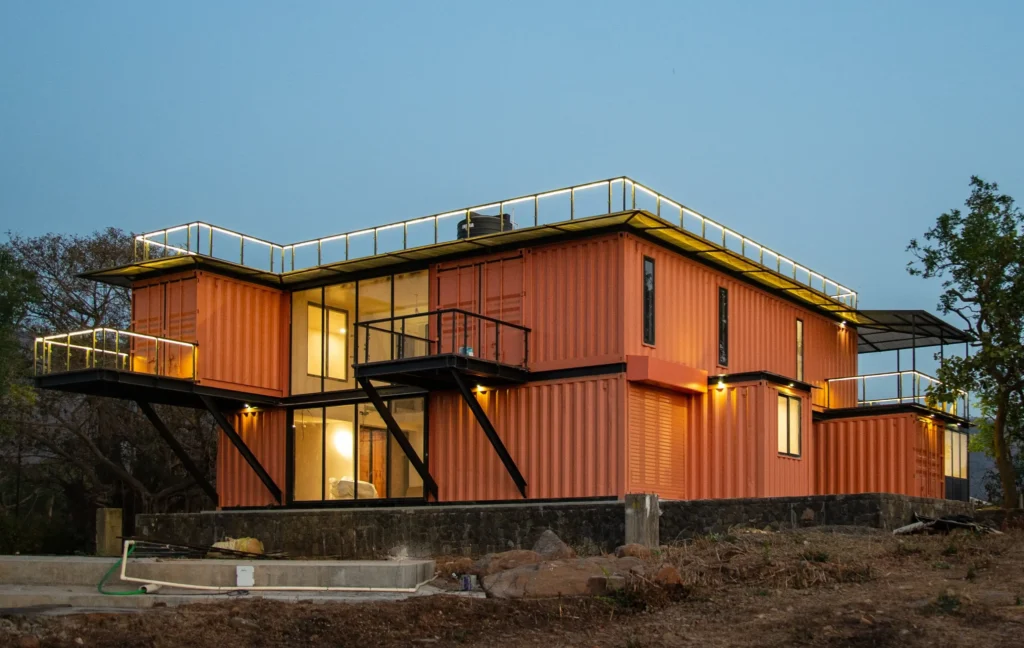 Sustainable Home Made With Used Shipping Container